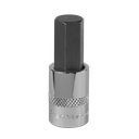 Sealey Premier Hex Socket Bit 3/8"Sq Drive 12mm