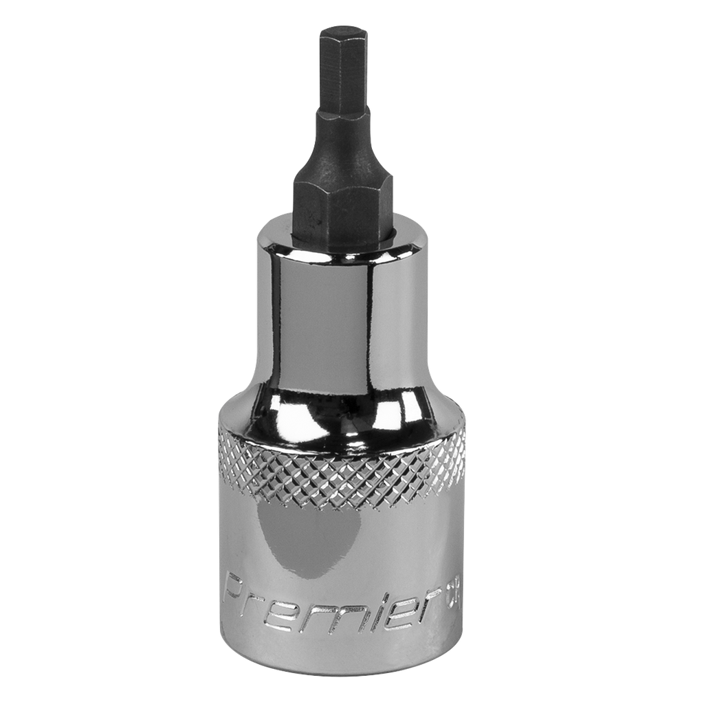 Premier Hex Socket Bit 1/2"Sq Drive 4mm