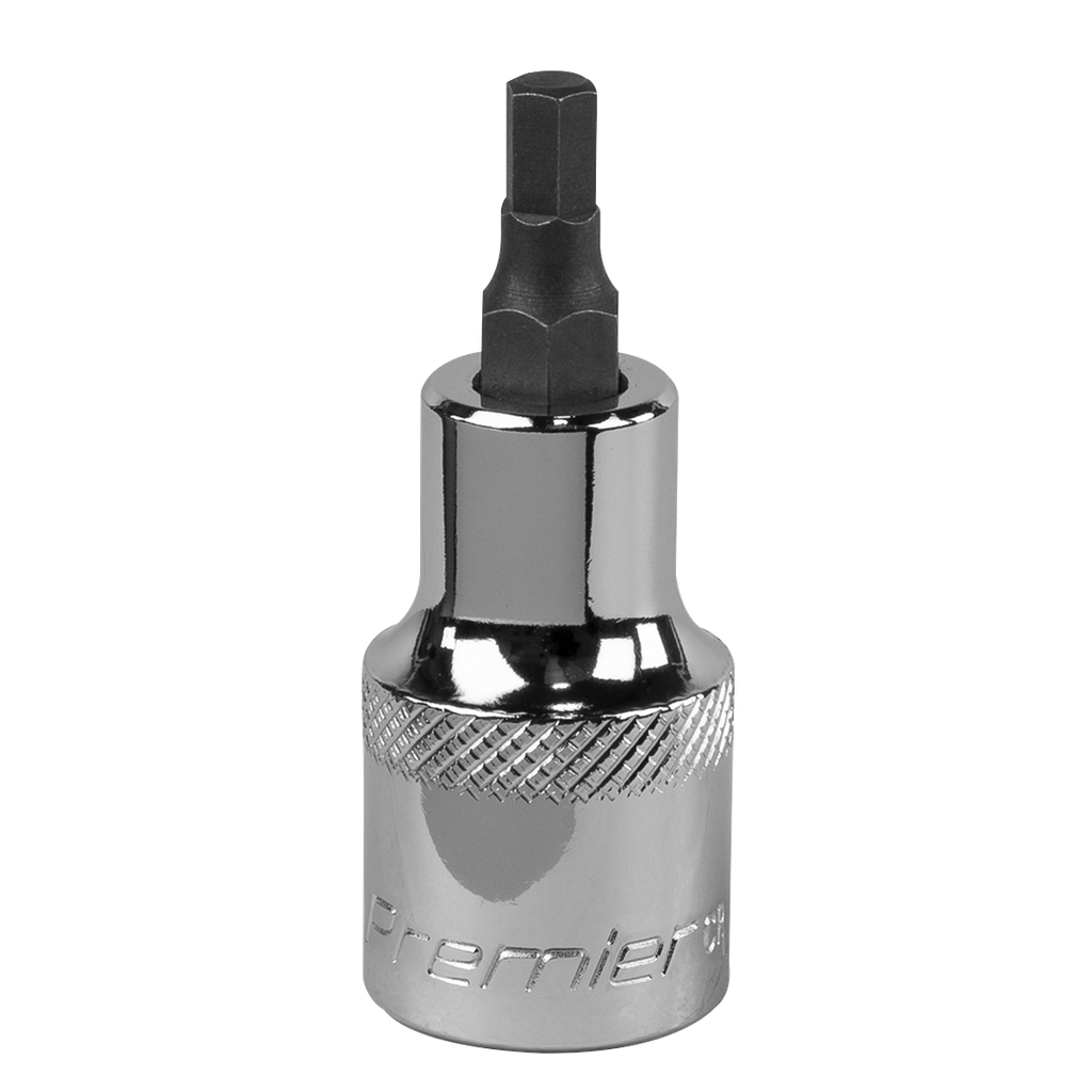Sealey Premier Hex Socket Bit 1/2"Sq Drive 5mm