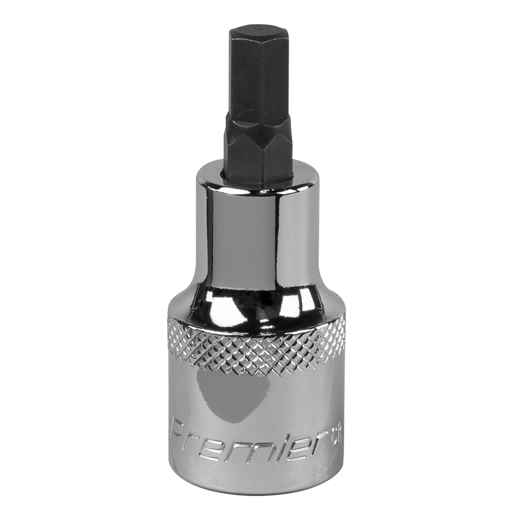 Sealey Premier Hex Socket Bit 1/2"Sq Drive 7mm