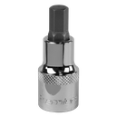 Sealey Premier Hex Socket Bit 1/2"Sq Drive 9mm