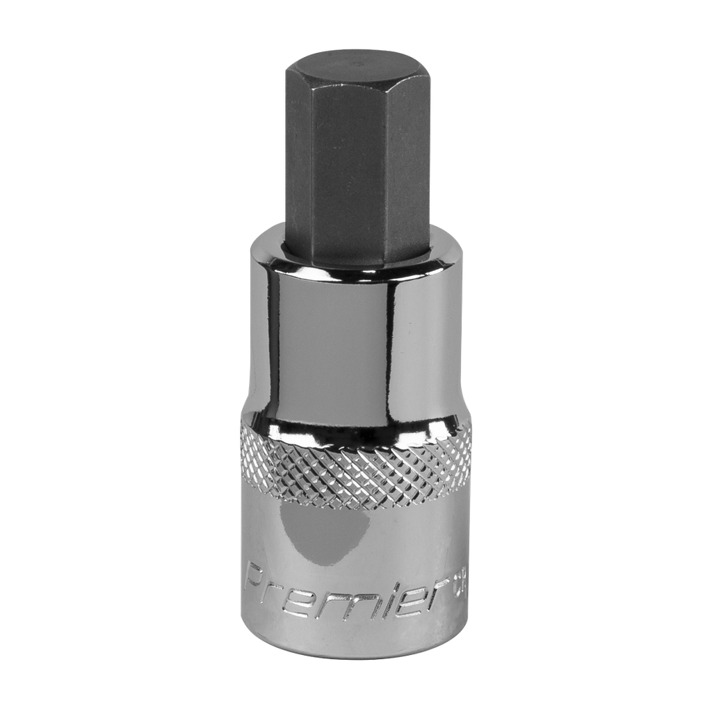 Sealey Premier Hex Socket Bit 1/2"Sq Drive 10mm