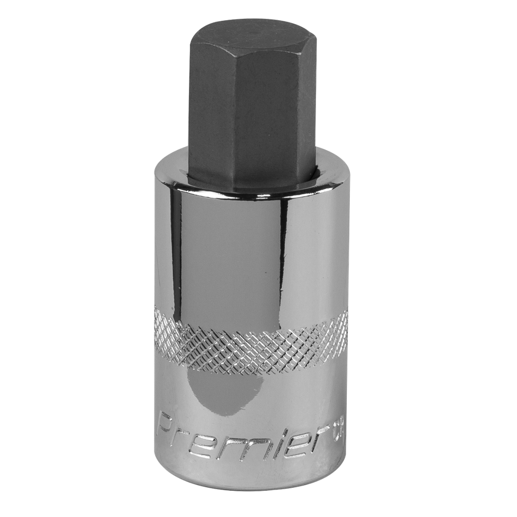 Sealey Premier Hex Socket Bit 1/2"Sq Drive 14mm