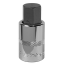 Sealey Premier Hex Socket Bit 1/2"Sq Drive 17mm