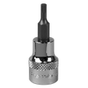 Sealey Premier Spline Socket Bit 3/8"Sq Drive M4