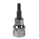 Sealey Premier Spline Socket Bit 3/8"Sq Drive M5