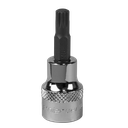 Sealey Premier Spline Socket Bit 3/8"Sq Drive M6