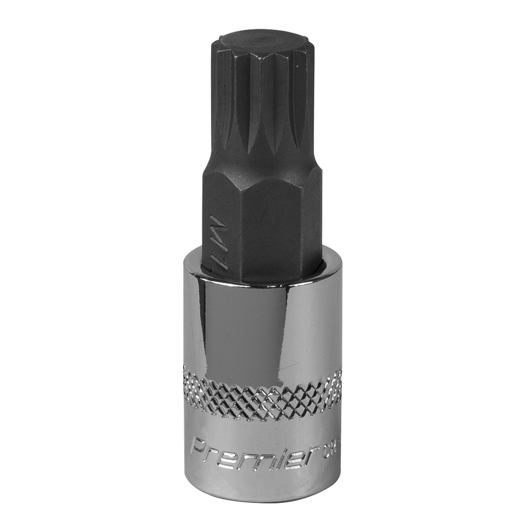 Premier Spline Socket Bit 3/8"Sq Drive M12