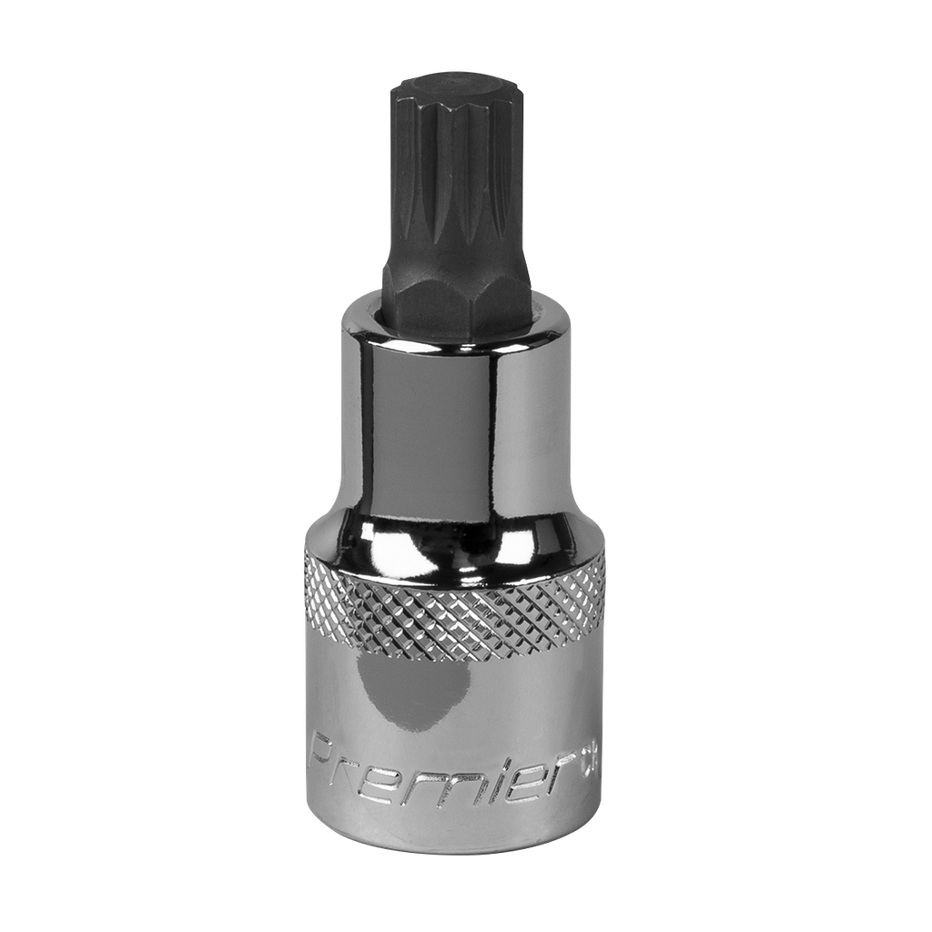 Sealey Premier Spline Socket Bit 1/2"Sq Drive M10