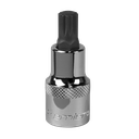 Sealey Premier Spline Socket Bit 1/2"Sq Drive M10