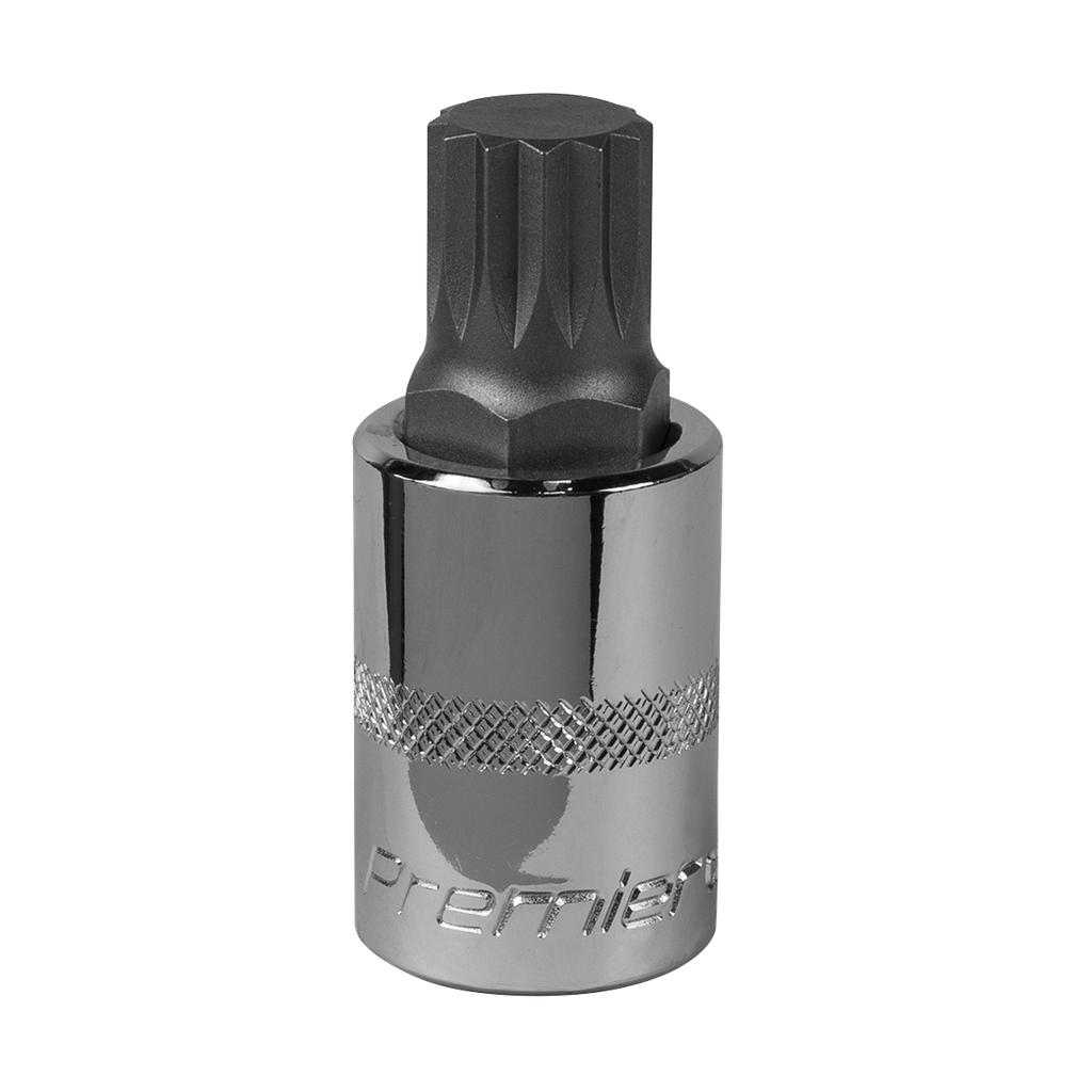 Sealey Premier Spline Socket Bit 1/2"Sq Drive M16