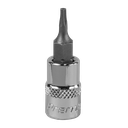 Sealey Premier TRX-Star* Socket Bit 1/4"Sq Drive T8