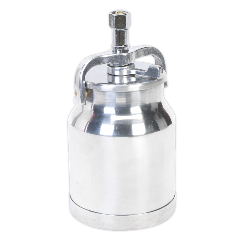 Sealey Alloy Paint Pot with Cam-Action Lid 1L