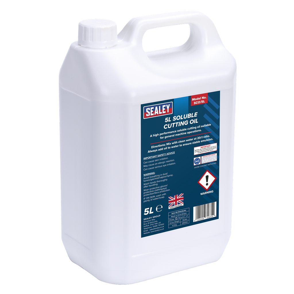 Sealey Soluble Cutting Oil 5L