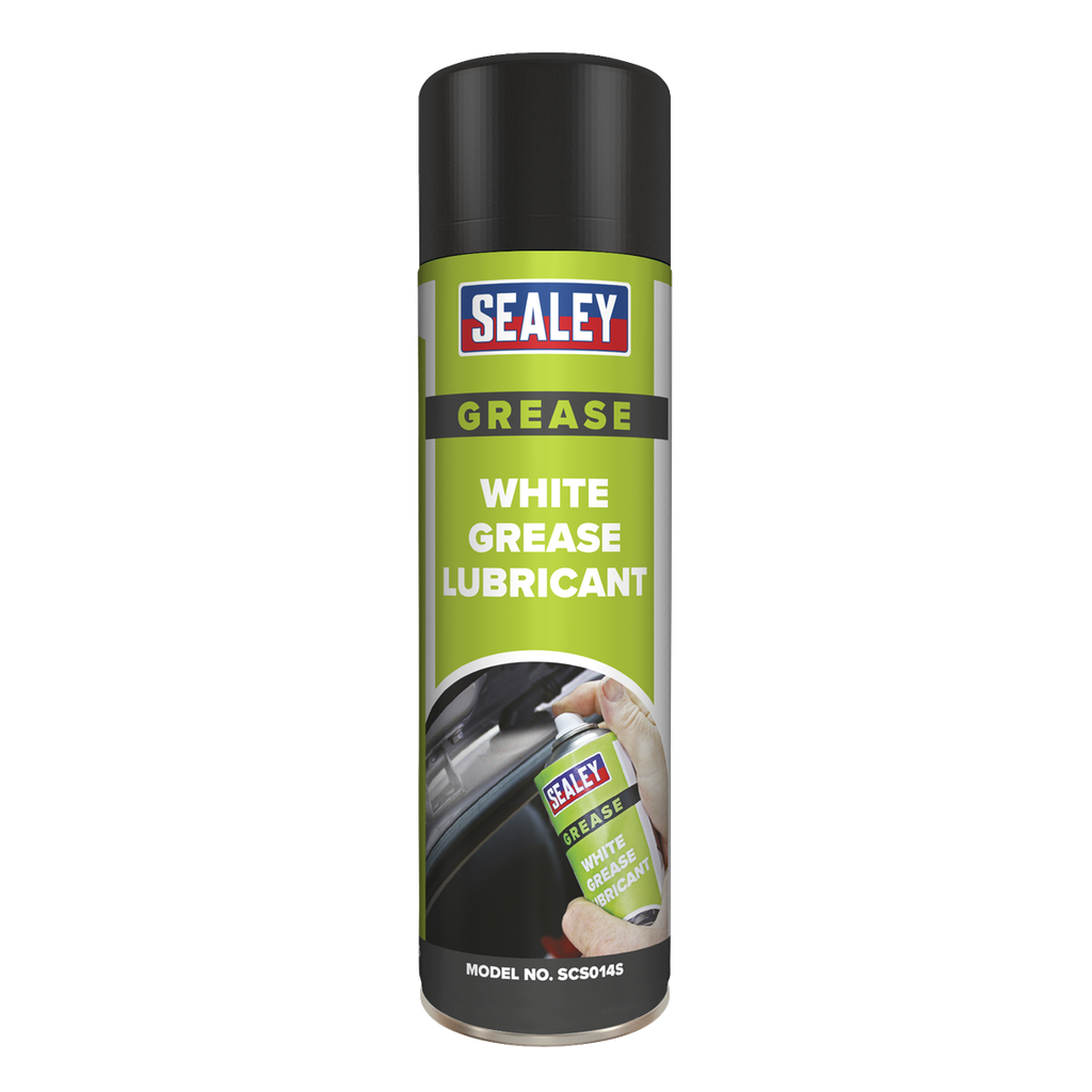Sealey White Grease Lubricant 500ml