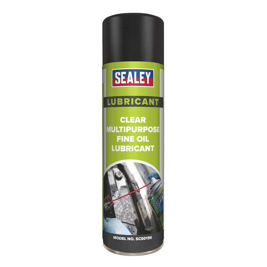 Sealey Clear Multipurpose Fine Oil Lubricant 500ml