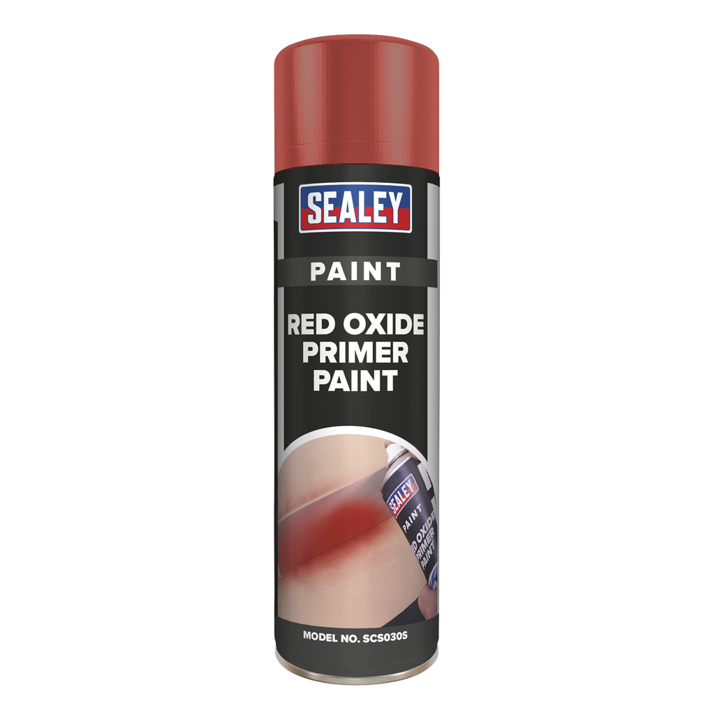 Sealey Oxide Primer Paint 500ml - Red