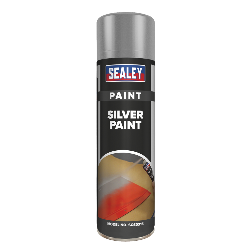Sealey Paint 500ml - Silver