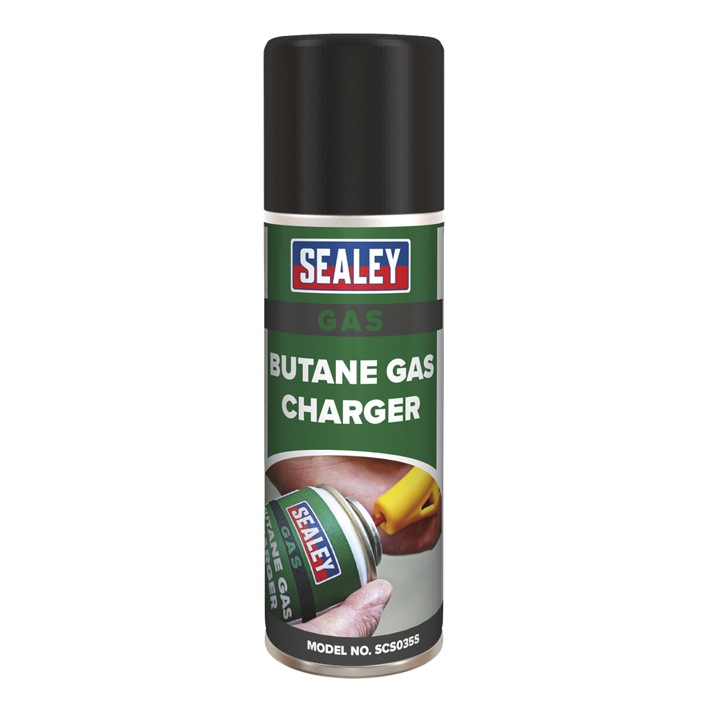 Sealey Butane Gas Refill 200ml - Pack of 6