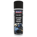 Sealey Stone Chip Paint 500ml - Pack of 6
