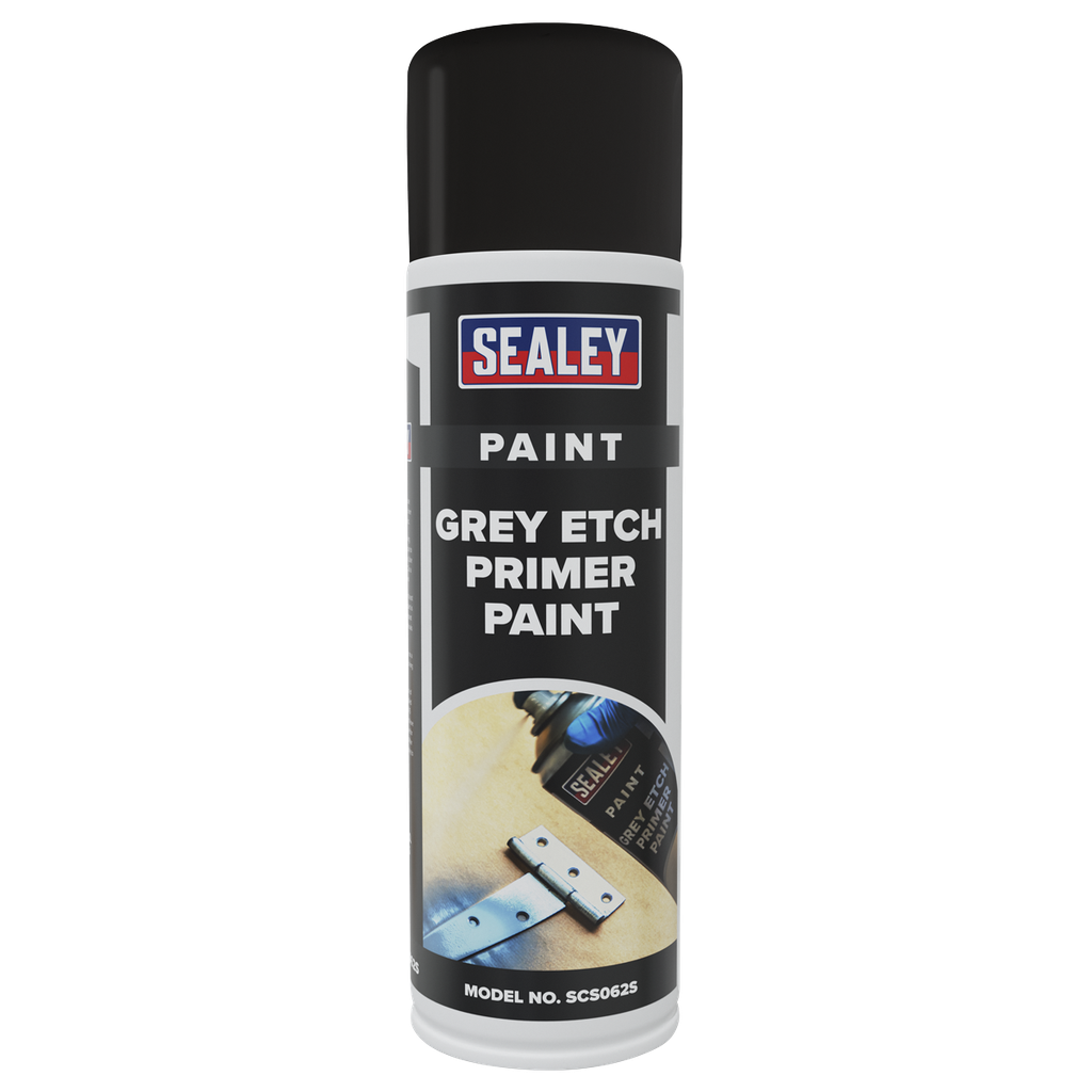 Sealey Etch Primer Paint 500ml - Grey