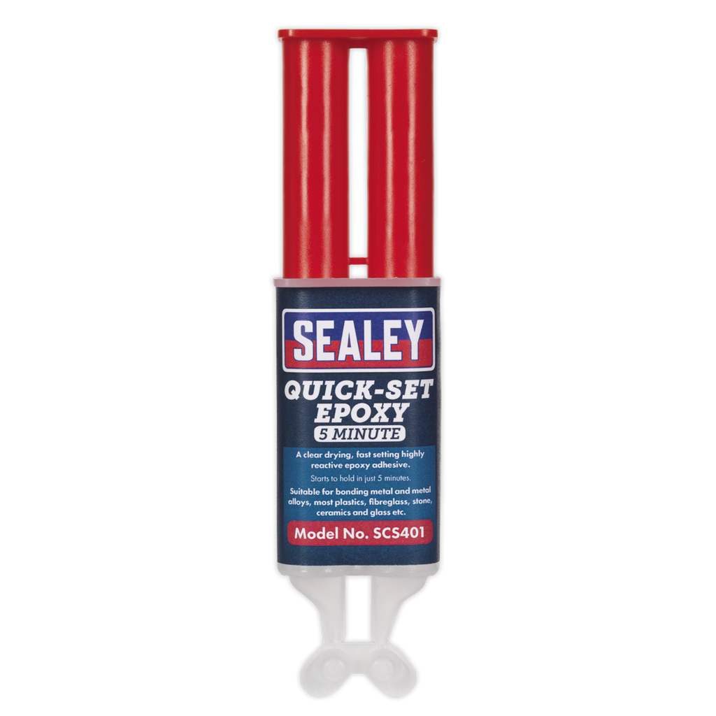 Sealey Quick-Set 5 Minute Epoxy Adhesive 25ml