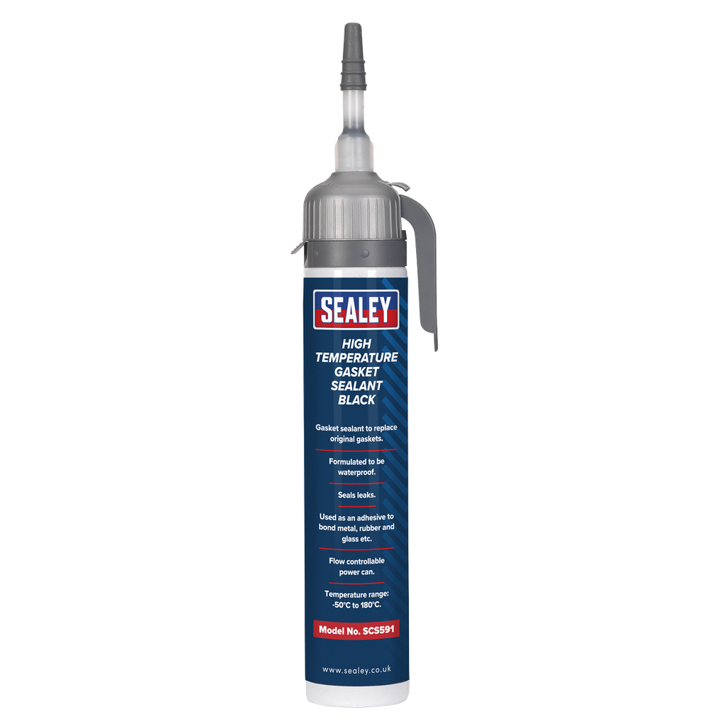 Sealey High Temperature Gasket Sealant Black 200ml