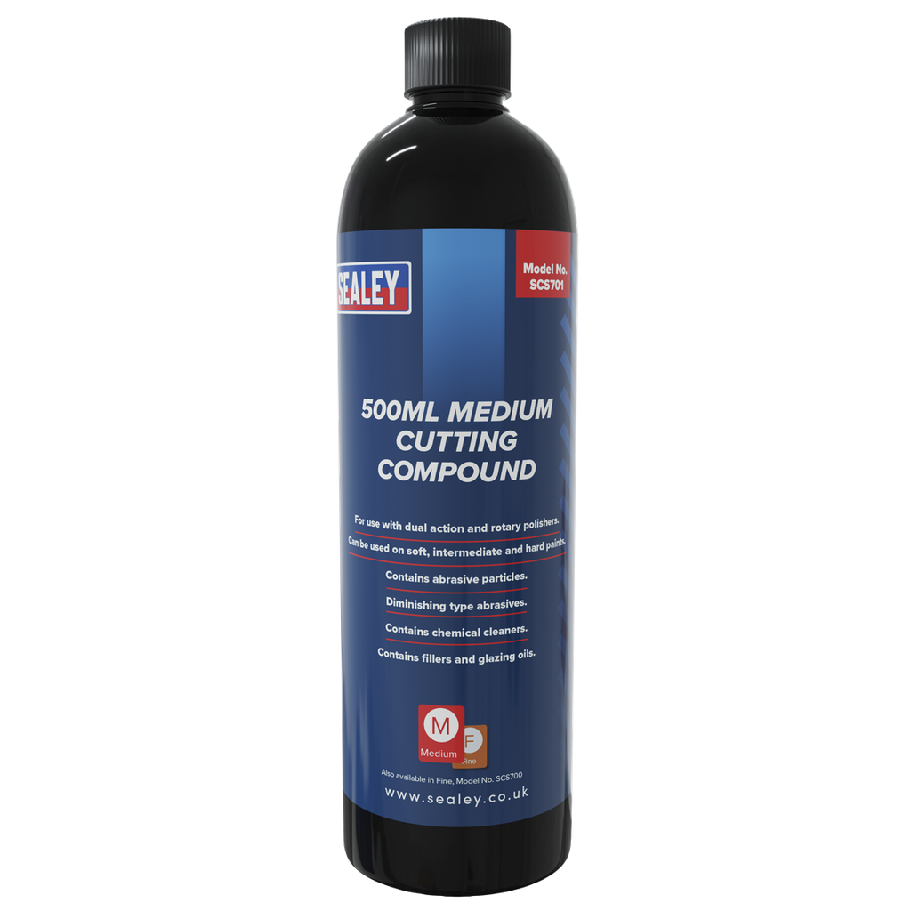 Sealey Medium Cutting Compound 500ml