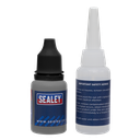 Sealey Fast-Fix Filler & Adhesive - Black