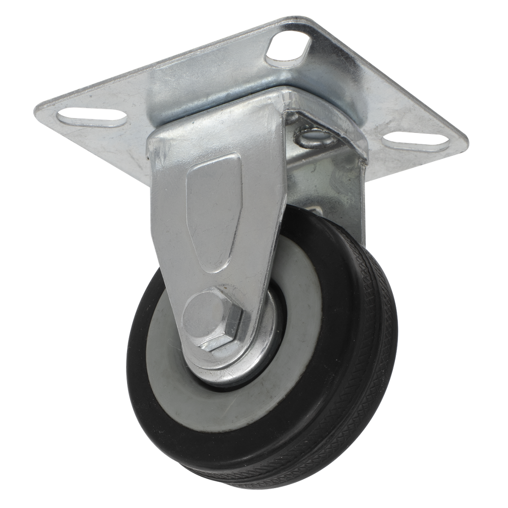 Sealey 50mm Castor Wheel with Fixed Plate