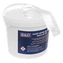 Sealey Hand Wipes Bucket - Pack of 150