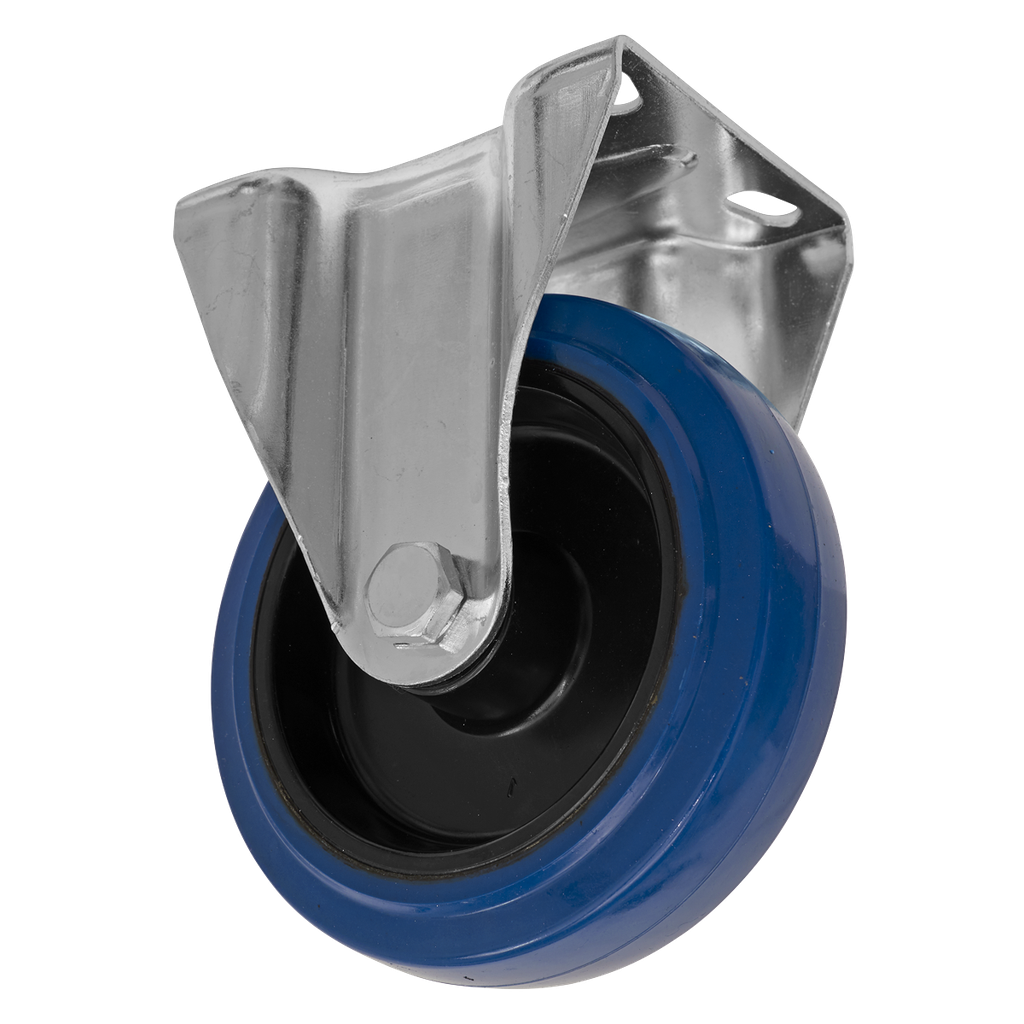 Sealey 125mm Castor Wheel with Fixed Plate