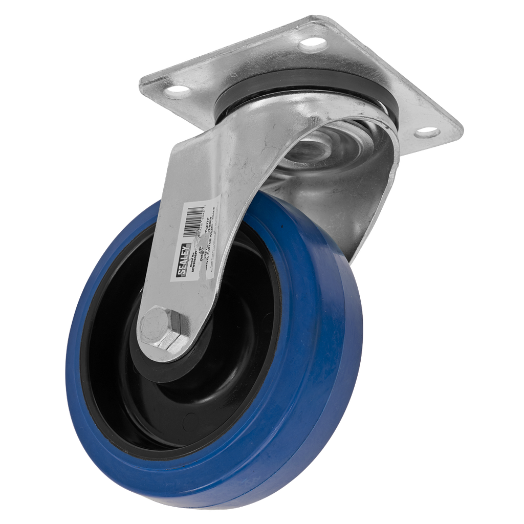 160mm Castor Wheel with Swivel Plate