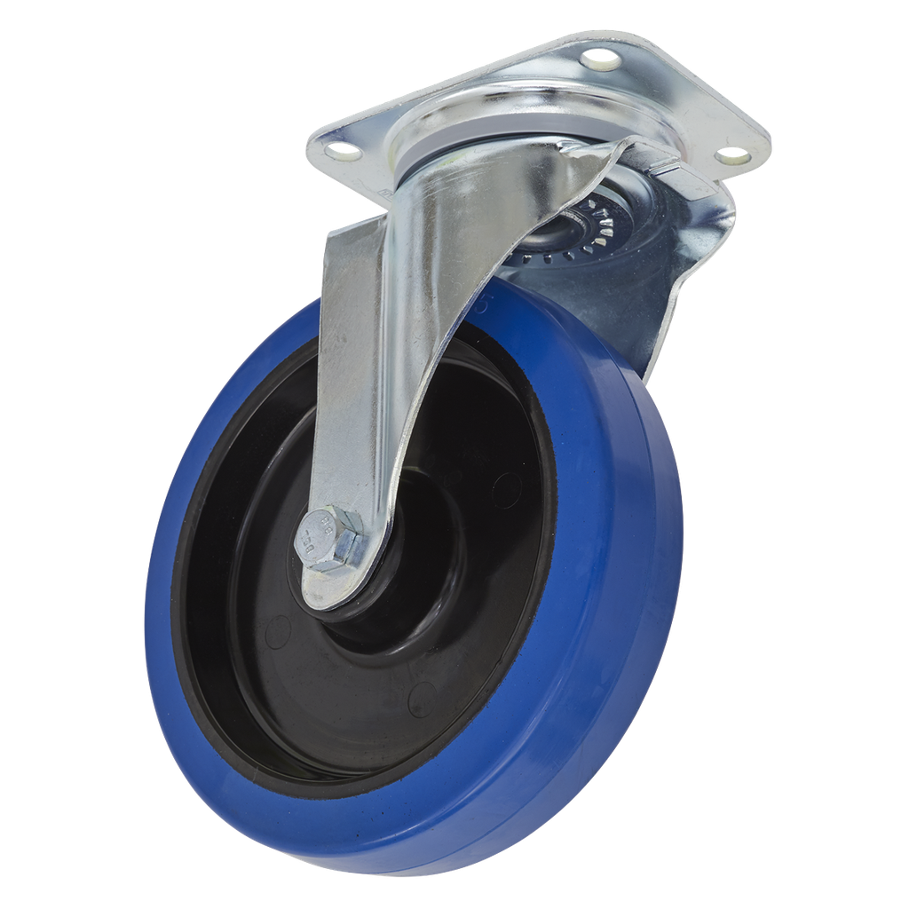 Sealey 200mm Castor Wheel with Swivel Plate