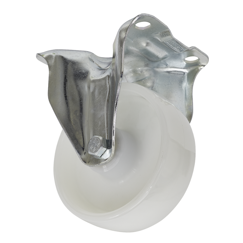 100mm Castor Wheel with Fixed Plate