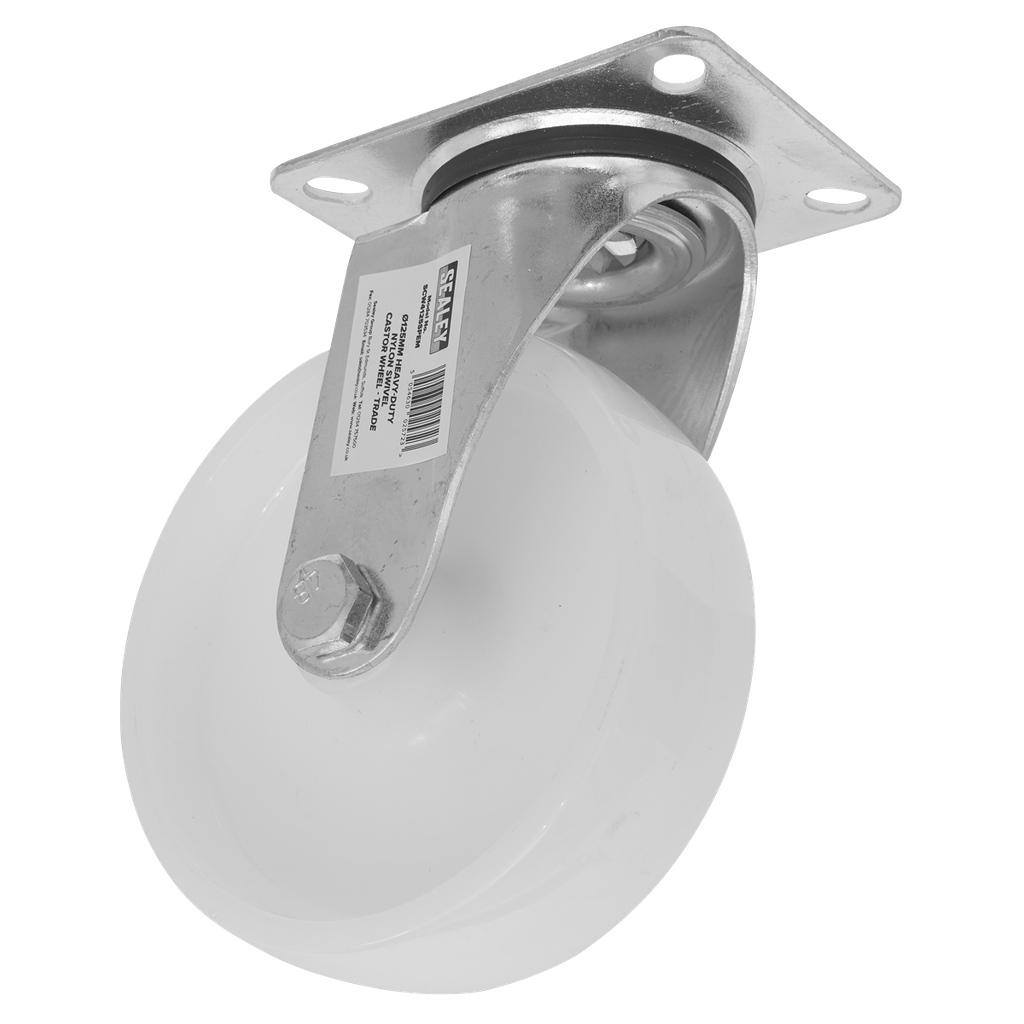 Sealey 125mm Castor Wheel with Swivel Plate