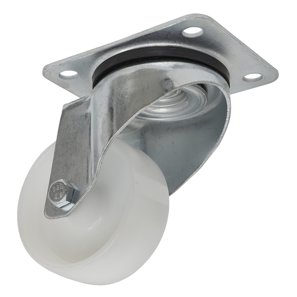 Sealey 80mm Castor Wheel with Swivel Plate