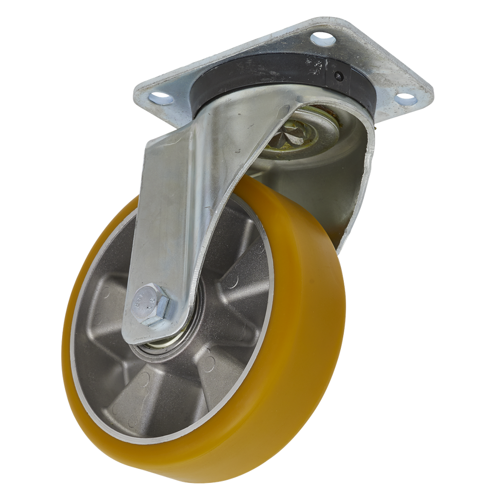160mm Castor Wheel with Swivel Plate