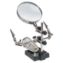 Sealey Mini Robot Soldering Stand with Magnifier & Iron Holder