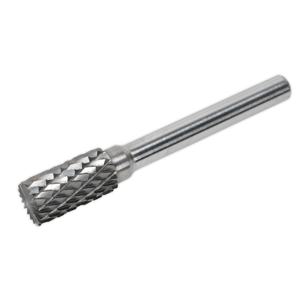 Cylindrical Front End Cut Tungsten Carbide Rotary Burr 10mm
