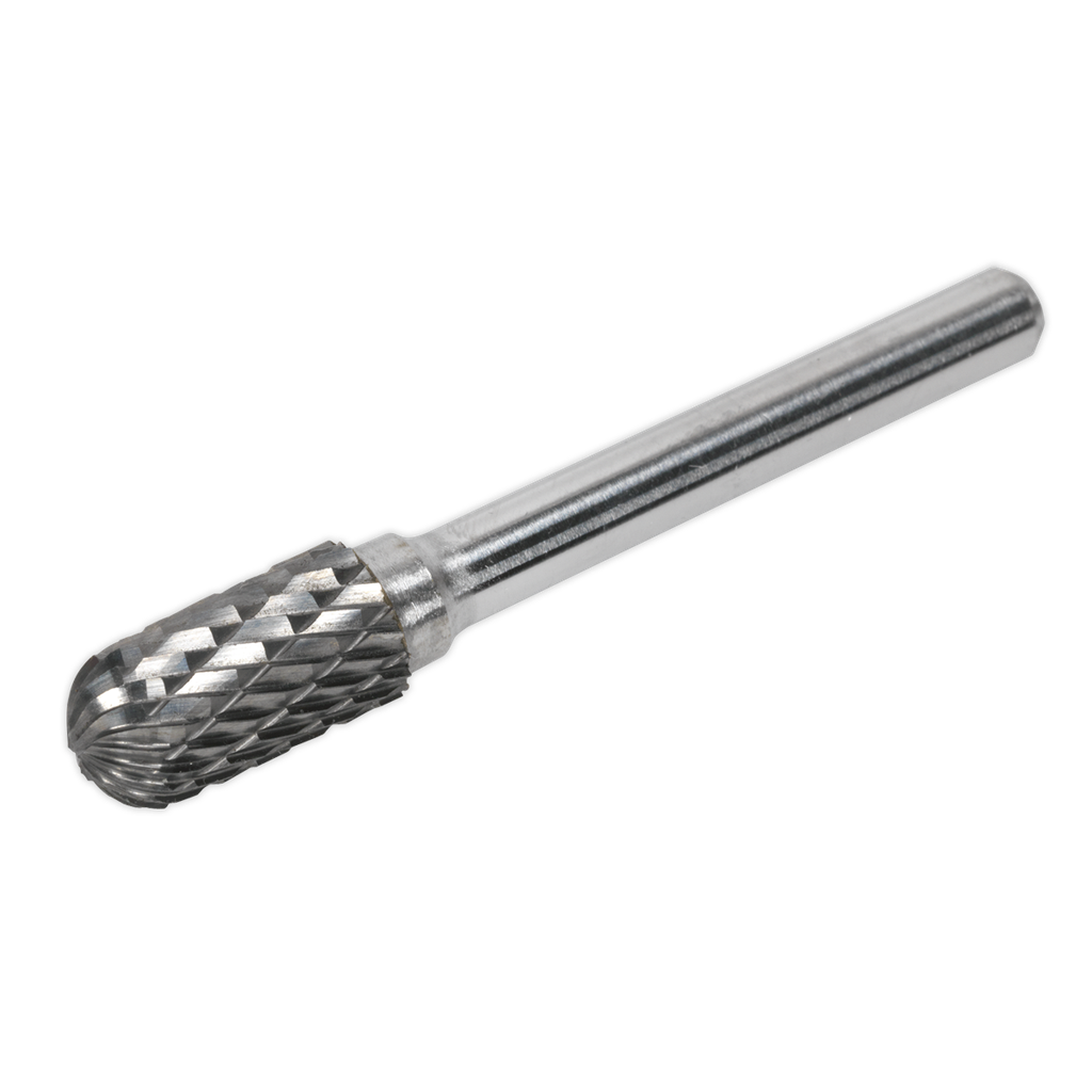 Cylindrical Ball Nose Tungsten Carbide Rotary Burr 10mm