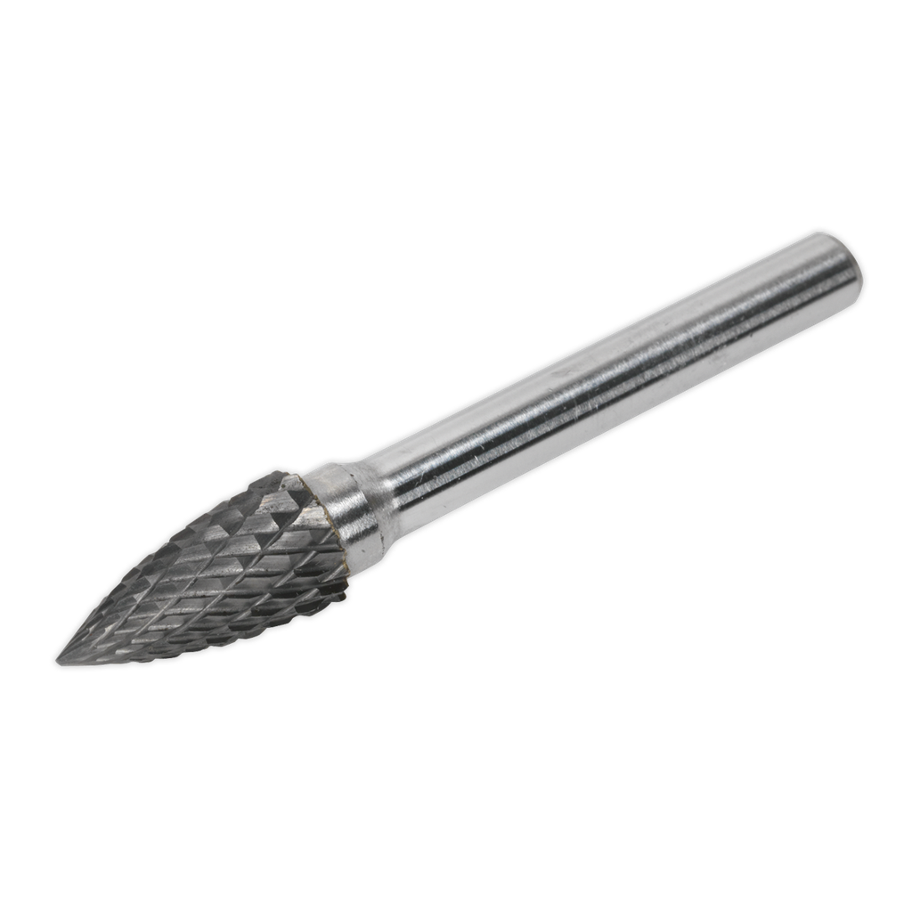 Sealey Arc Pointed Nose Tungsten Carbide Rotary Burr 10mm