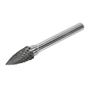 Sealey Arc Pointed Nose Tungsten Carbide Rotary Burr 10mm