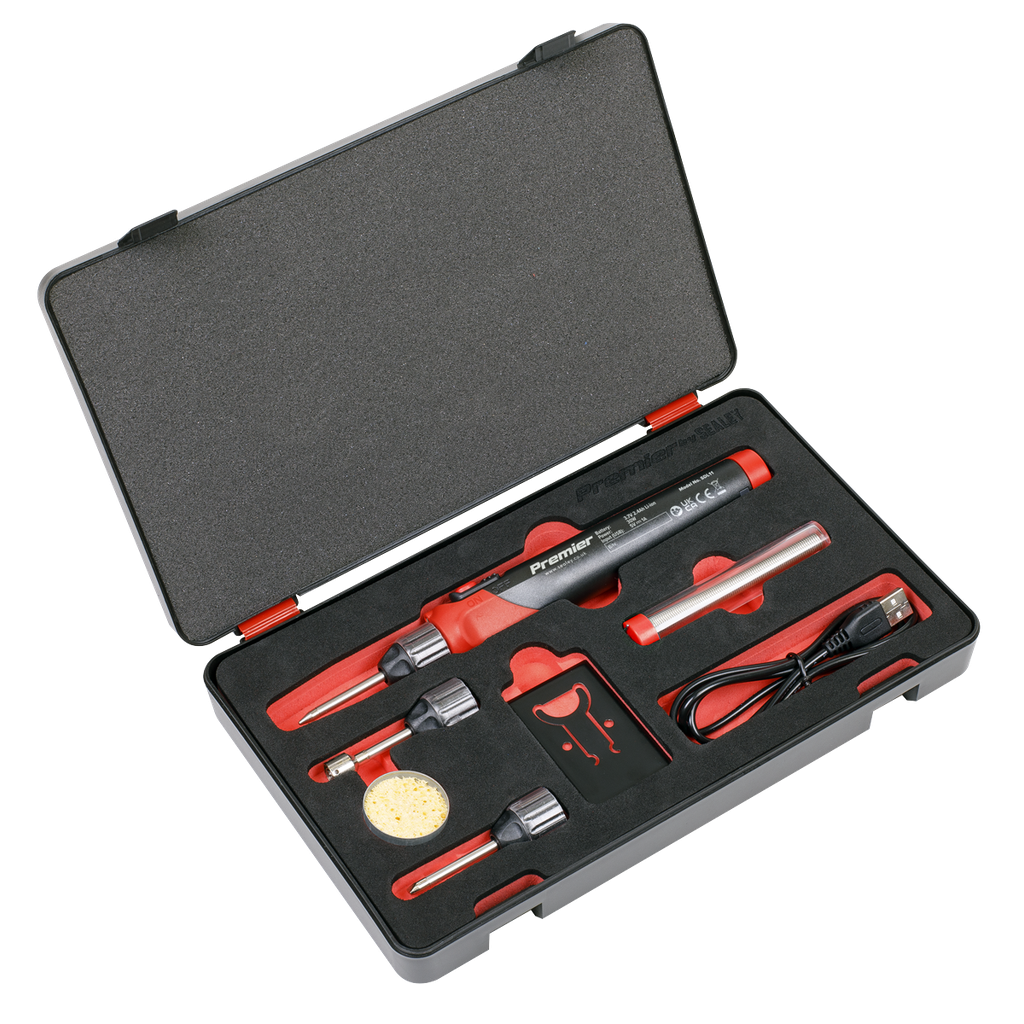 Premier Rechargeable Soldering Iron Kit 30W