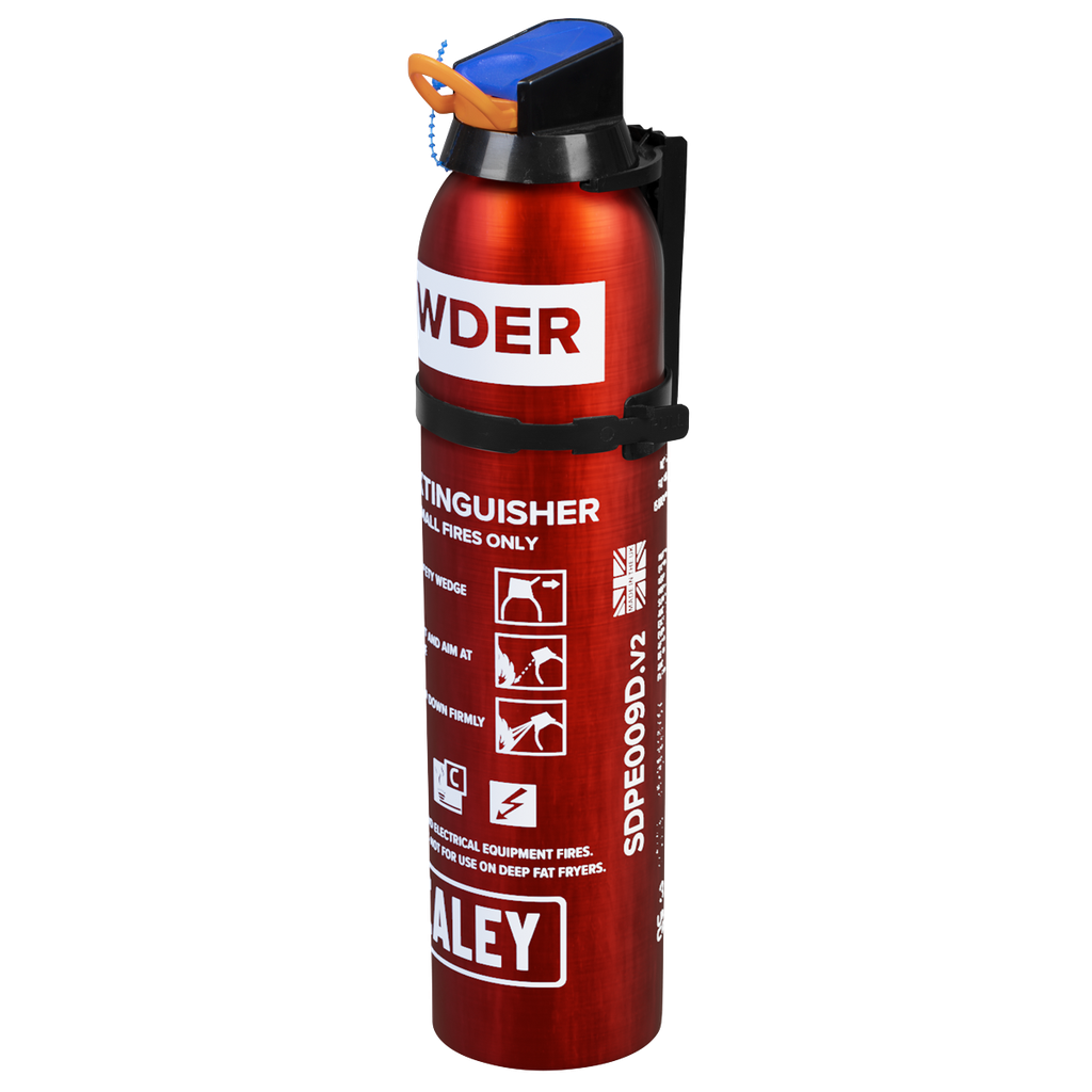 Sealey Disposable Dry Powder Fire Extinguisher 0.95kg
