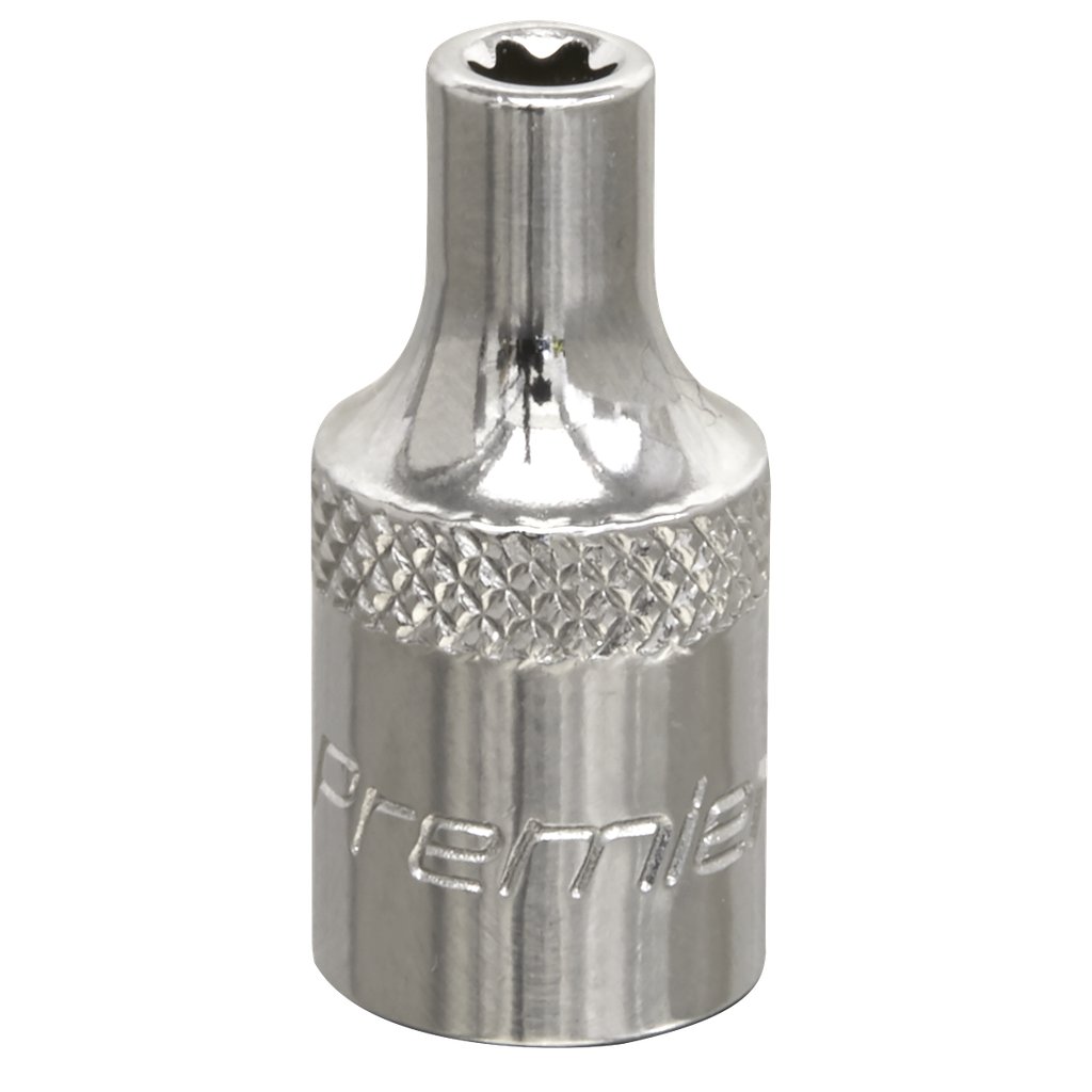 Sealey Premier TRX-Star* Socket 1/4"Sq Drive E4