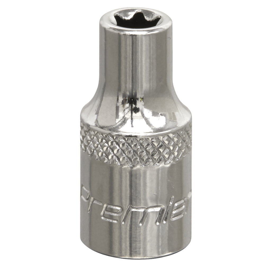 Sealey Premier TRX-Star* Socket 1/4"Sq Drive E6