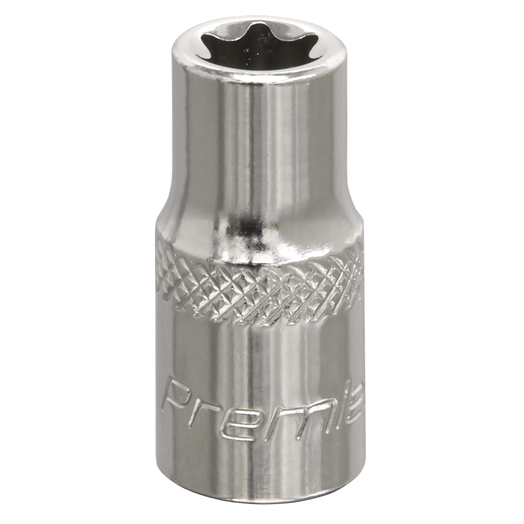 Sealey Premier TRX-Star* Socket 1/4"Sq Drive E8