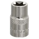 Sealey Premier TRX-Star* Socket 3/8"Sq Drive E12