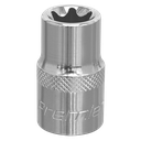 Sealey Premier TRX-Star* Socket 3/8"Sq Drive E16
